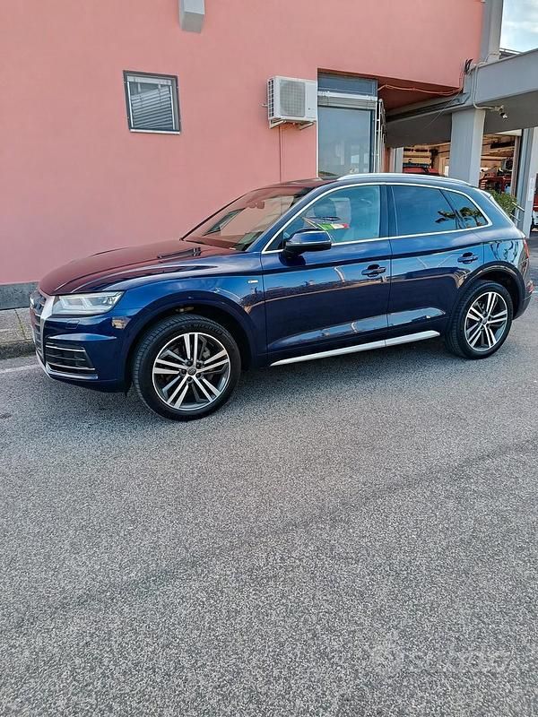 Usata Audi Q5 190 CV (139 kW) 2018 Blu SUV