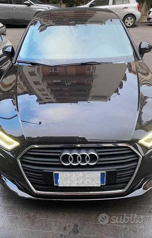 Usata Audi A3 Business 2017 Nero Utilitaria