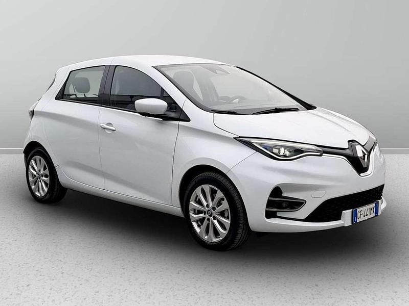 Usata Renault Zoe Zen 100 kW (136 CV) 2021 Bianco Utilitaria