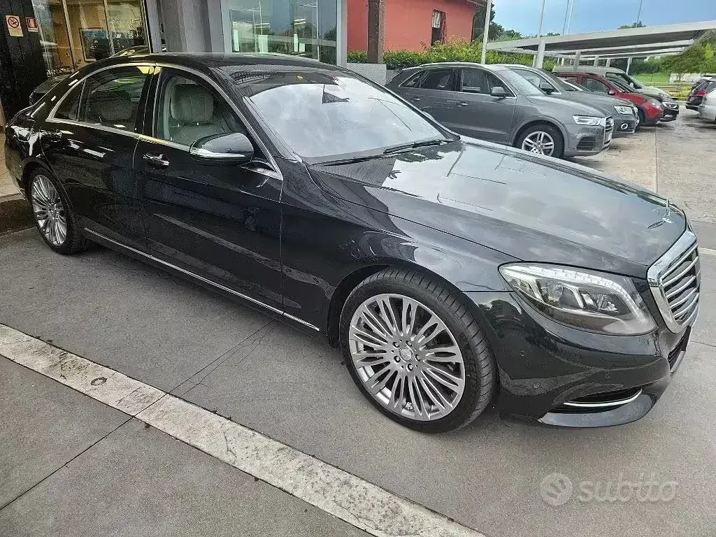 Usata Mercedes S500 Premium 454 CV (333 kW) 2016 Nero metallizzato Berlina