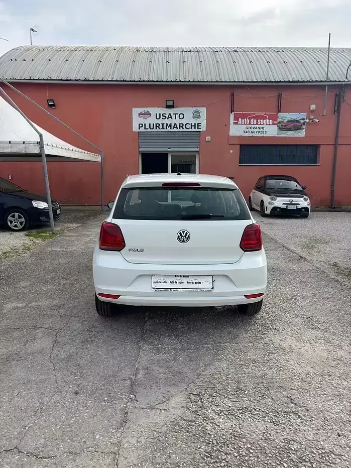Usata VW Polo Trendline 60 CV (44 kW) 2014 Bianco Berlina