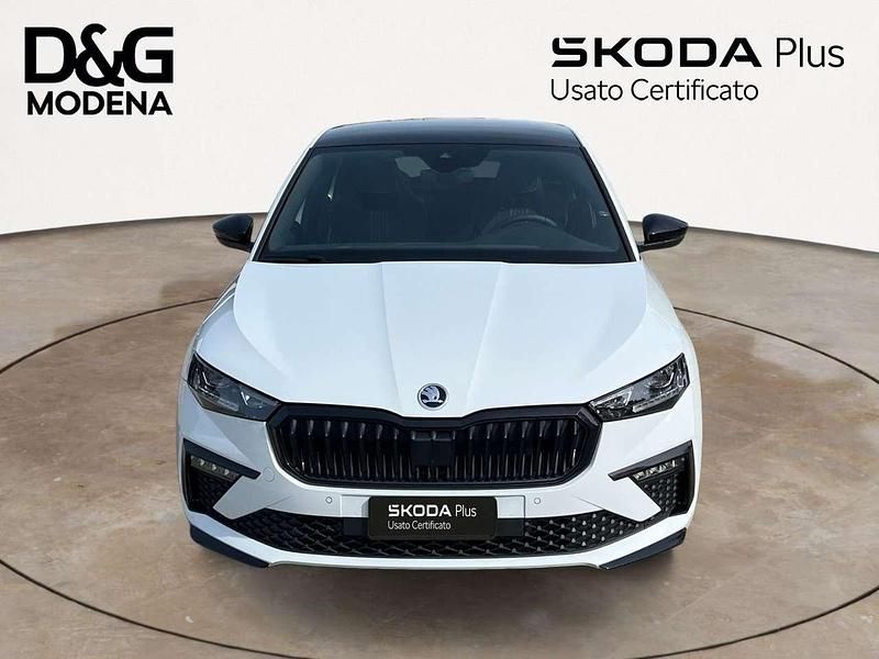 Ny Skoda Scala Monte Carlo 116 HK (85 kW) 2025 Hvid Hatchback