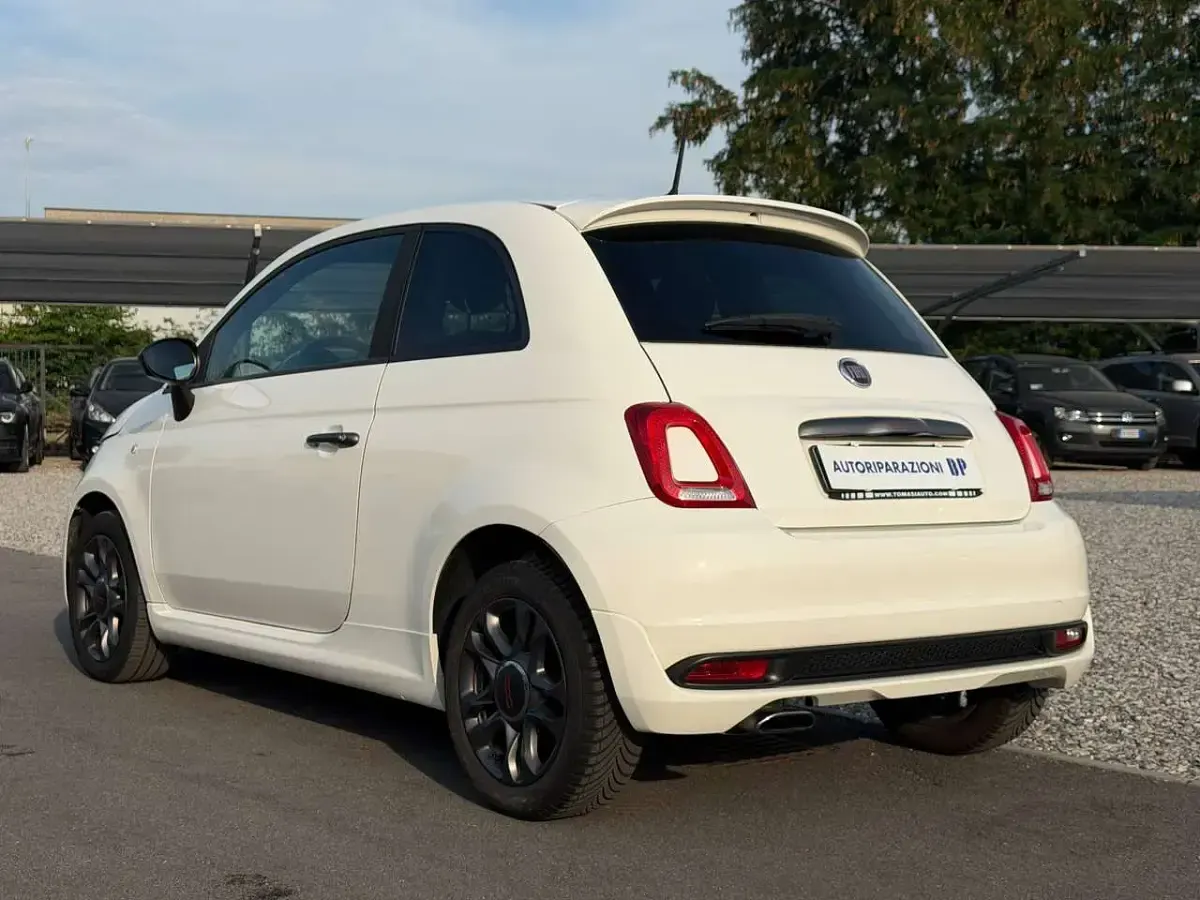 Usata Fiat 500 S 69 CV (50 kW) 2017 Bianco Utilitaria
