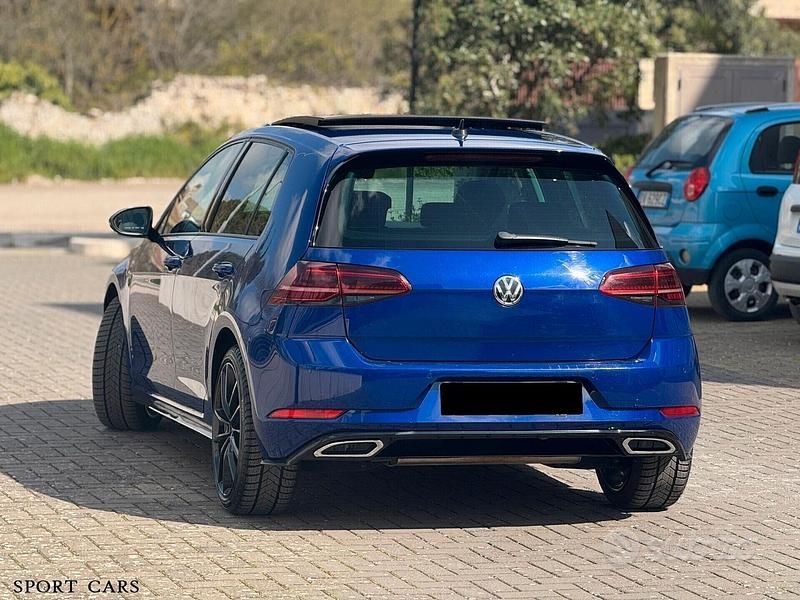 Occasion VW Golf VII R-line 150 ch (110 kW) 2019 Bleue Berline