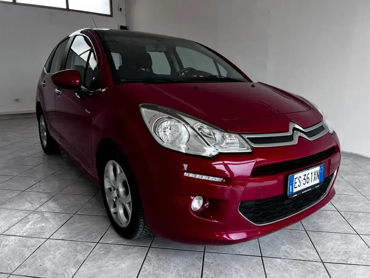 Usata Citroën C3 68 CV (50 kW) 2013 Rosso Berlina