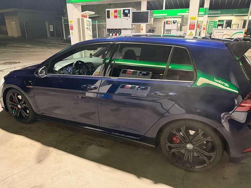 Usata VW Golf VII GTI 245 CV (180 kW) 2018 Blu/azzurro Berlina