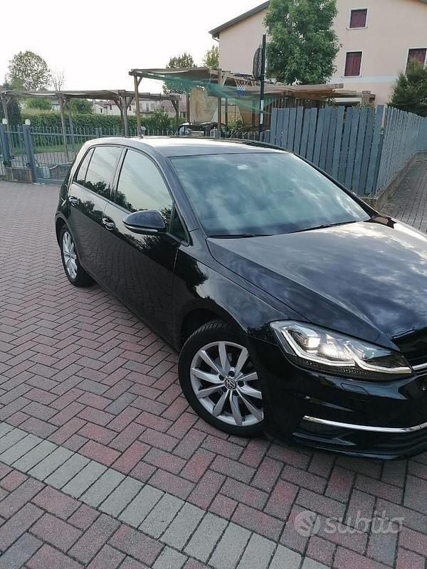 Usata VW Golf VII 150 CV (110 kW) 2017 Nero Berlina