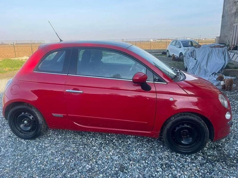 Usata Fiat 500 Lounge 69 CV (50 kW) 2011 Rosso Utilitaria