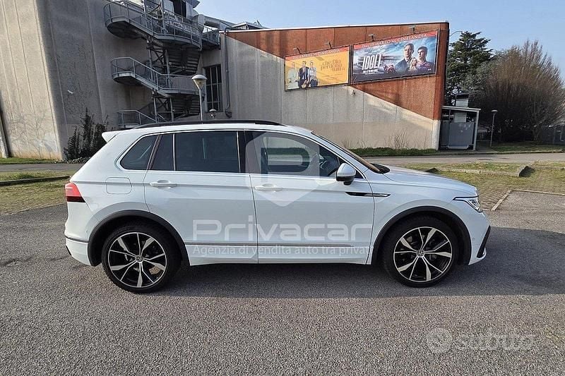 Usata VW Tiguan R 200 CV (147 kW) 2023 Bianco SUV
