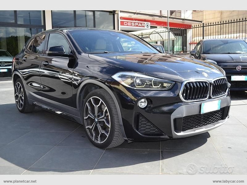 Usata BMW X2 M Sport 190 CV (139 kW) 2018 Nero SUV