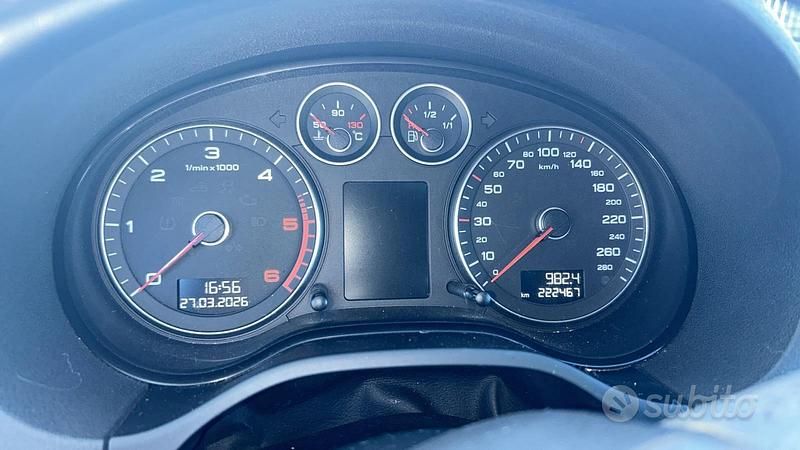 Usata Audi A3 140 CV (102 kW) 2009 Bianco Utilitaria