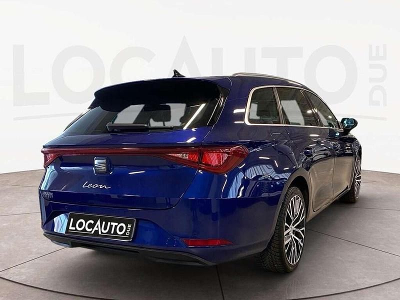 Usata Seat Leon XCELLENCE 150 CV (110 kW) 2020 Blu Station wagon