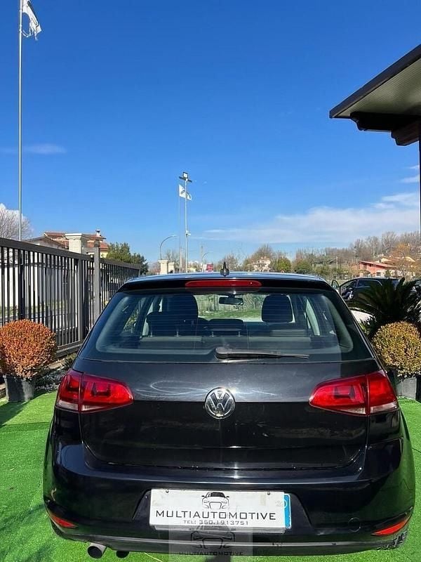 Usata VW Golf VII 105 CV (77 kW) 2014 Nero Utilitaria