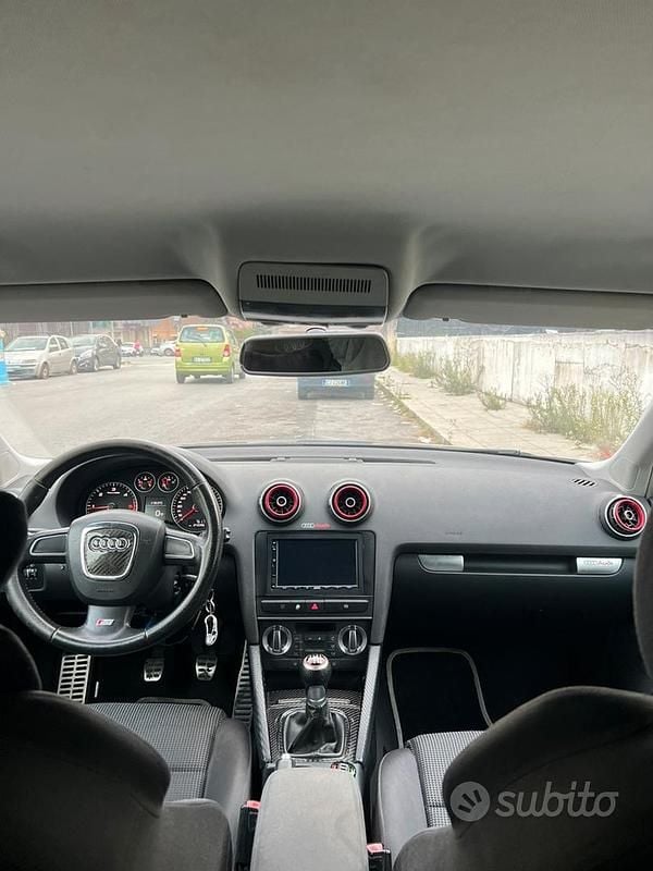 Usata Audi A3 140 CV (102 kW) 2009 Nero Berlina