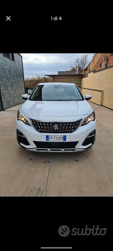 Usata Peugeot 3008 2017 Bianco SUV
