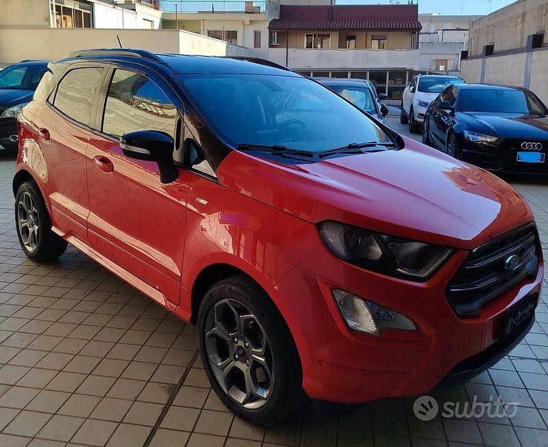 Usata Ford Ecosport ST-Line 125 CV (91 kW) 2018 Rosso SUV