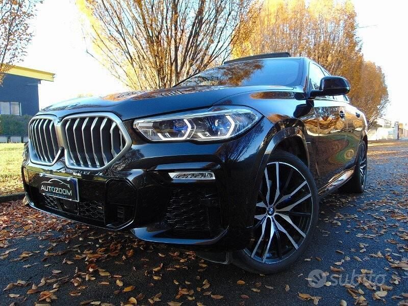 Usata BMW X6 M Sport 286 CV (210 kW) 2021 Nero SUV