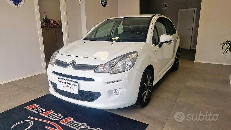 Usata Citroën C3 PureTech 82 CV (60 kW) 2016 Bianco Berlina