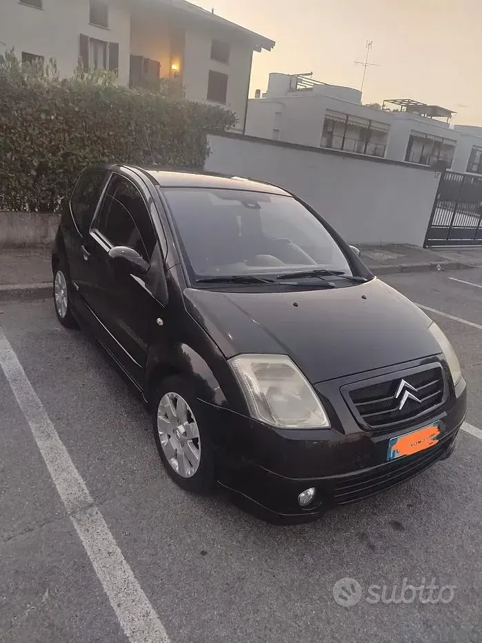 Usata Citroën C2 68 CV (50 kW) 2005 Nero Utilitaria