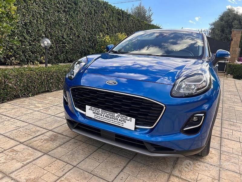 Blu Usata 2022 Ford Puma Titanium Tre volumi | 14.800 € (Ottimo prezzo) - Immagine 1/4