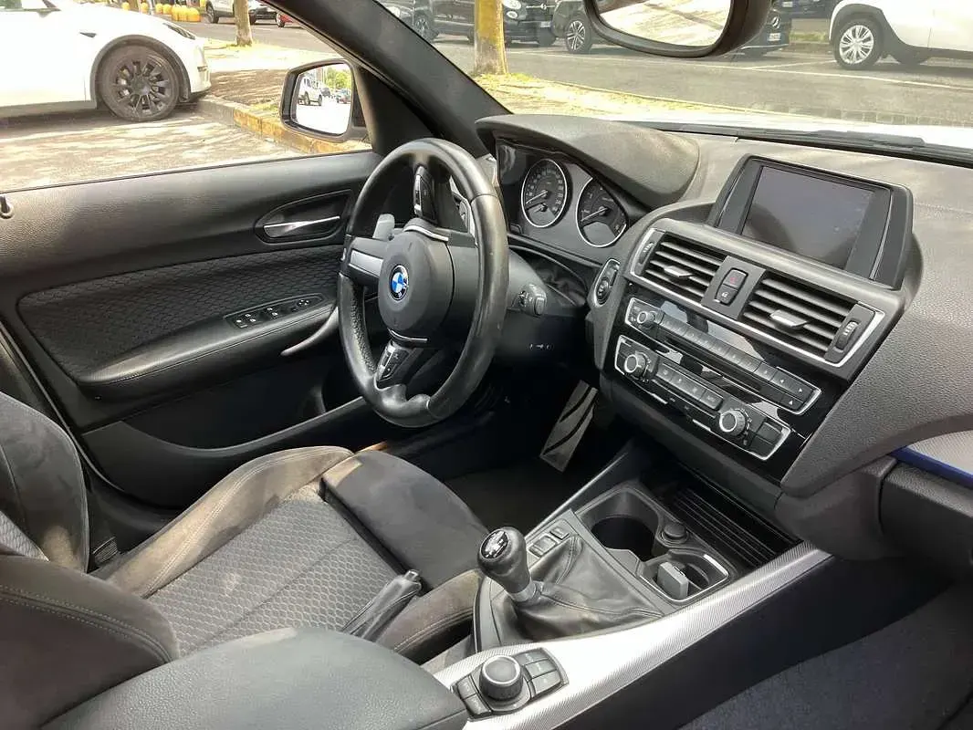 Usata BMW 118 M Sport 150 CV (110 kW) 2015 Bianco Utilitaria