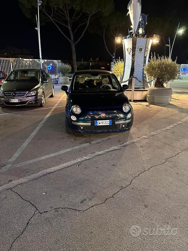Usata Fiat 500 2014 Blu Utilitaria