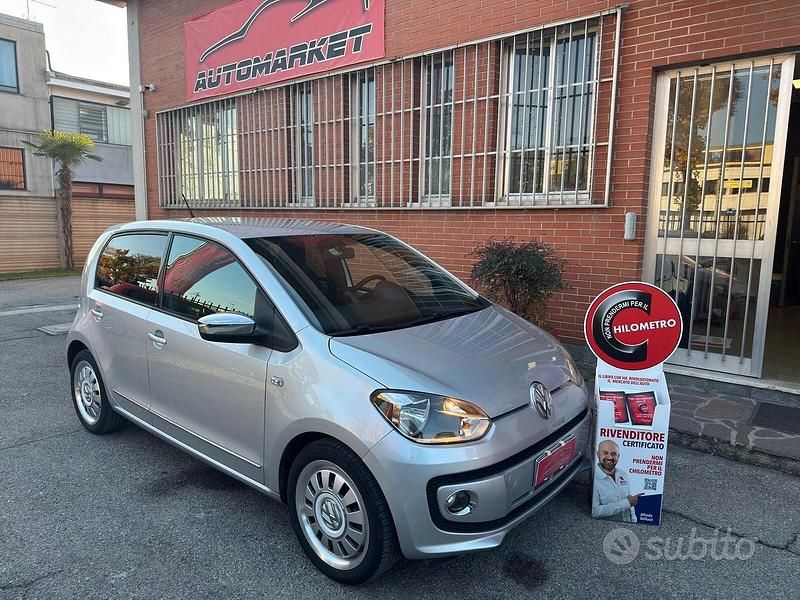 Usata VW up! Highline 75 CV (55 kW) 2016 Grigio Utilitaria