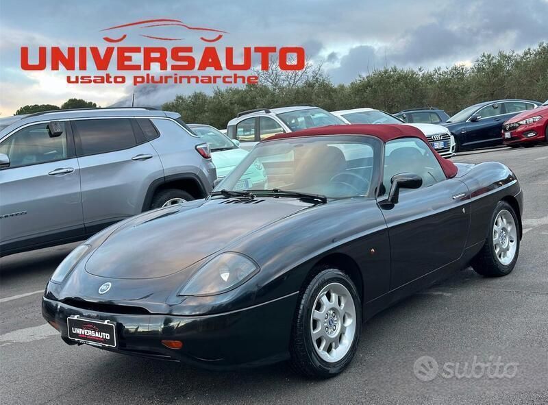 Usata Fiat Barchetta 131 CV (96 kW) 2002 Nero Cabrio