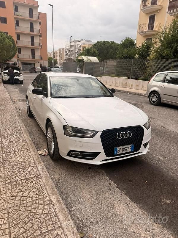 Usata Audi A4 150 CV (110 kW) 2014 Bianco Berlina