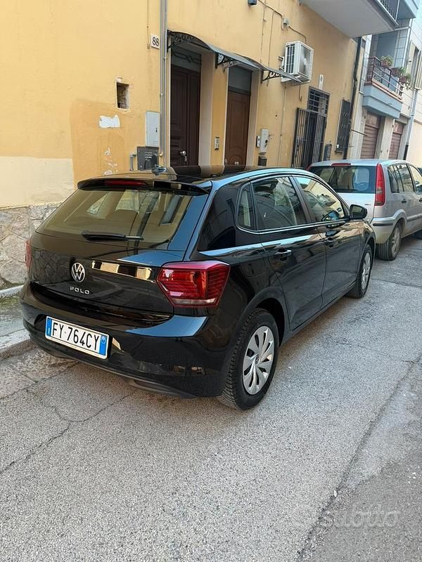 Usata VW Polo 65 CV (47 kW) 2019 Nero Utilitaria