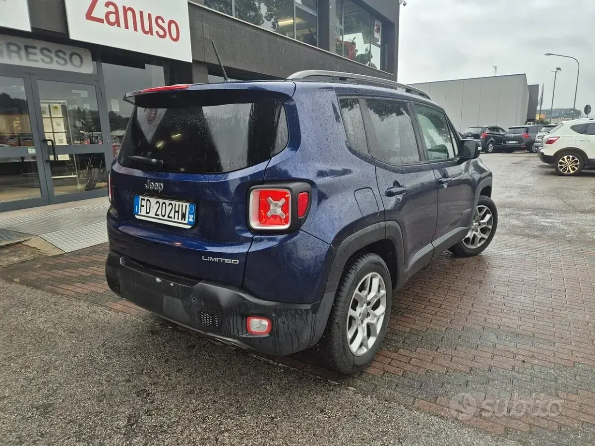 Usata Jeep Renegade Longitude 120 CV (88 kW) 2016 Blu SUV