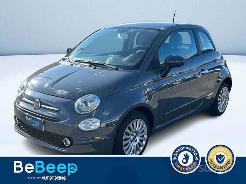 Usata Fiat 500 Lounge 69 CV (50 kW) 2017 Grigio metallizzato Berlina