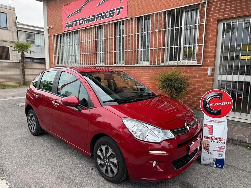 Usata Citroën C3 Seduction 82 CV (60 kW) 2014 Rosso Utilitaria
