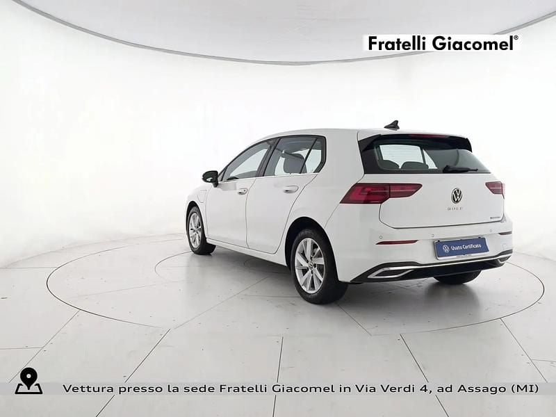 Usata VW Golf VIII Style 204 CV (150 kW) 2022 Pure white Berlina