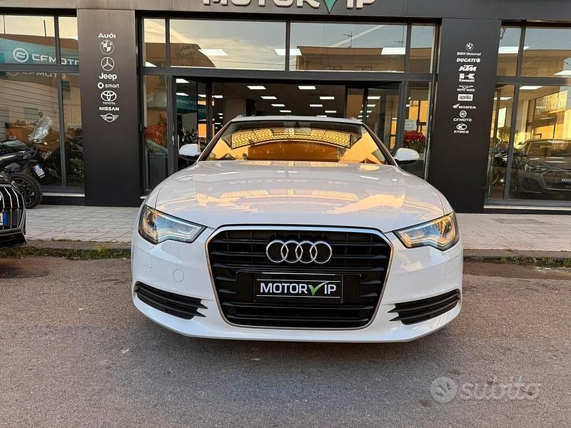 Usata Audi A6 Comfort 190 CV (139 kW) 2014 Bianco Station wagon