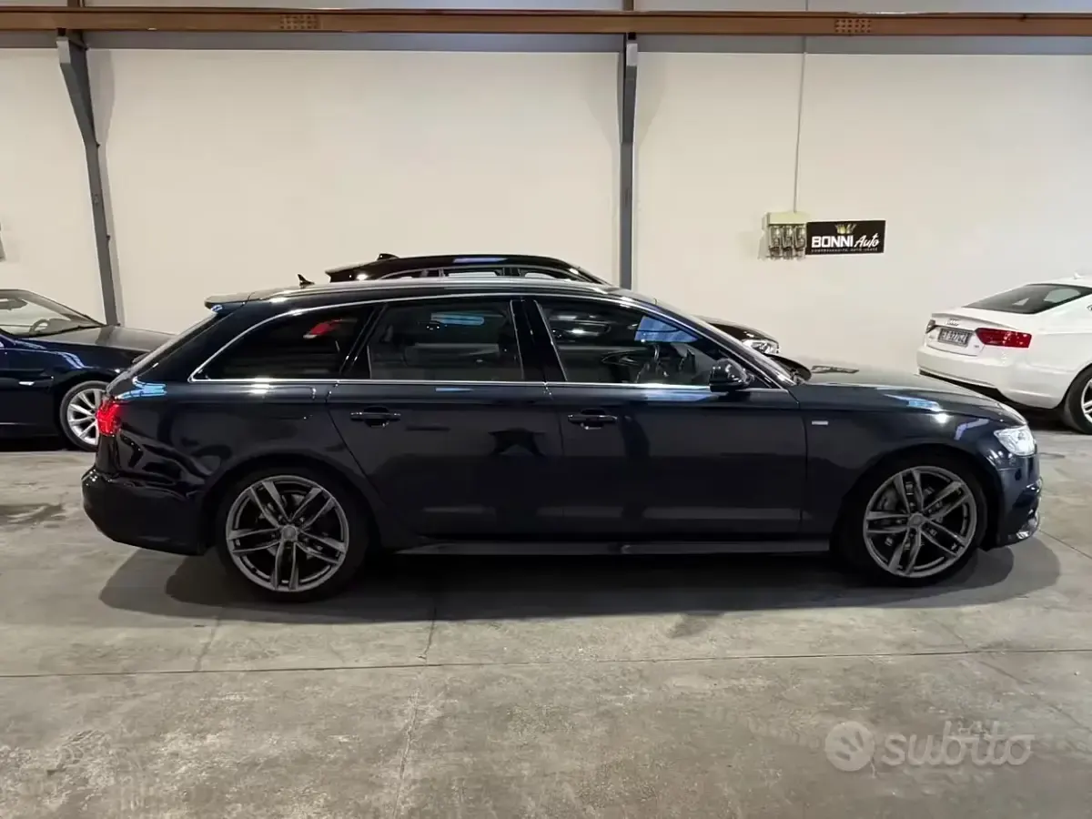Usata Audi A6 S-Line 272 CV (200 kW) 2016 Nero Station wagon