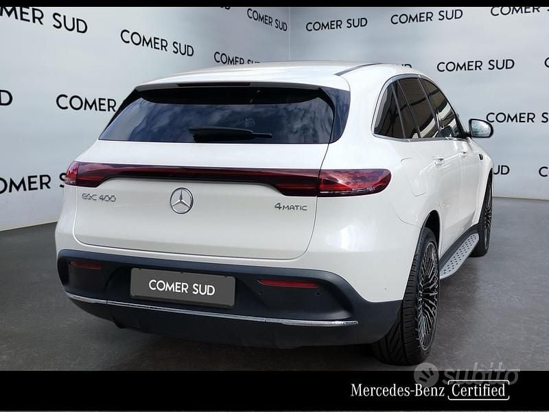 Usata Mercedes EQC400 Premium 300 kW (408 CV) 2020 Bianco SUV