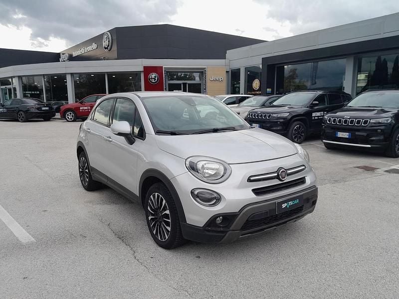 Usata Fiat 500X Cross 95 CV (69 kW) 2019 Argento SUV