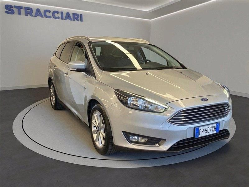 Usata Ford Focus Titanium S 120 CV (88 kW) 2018 Argento metallizzato Station wagon