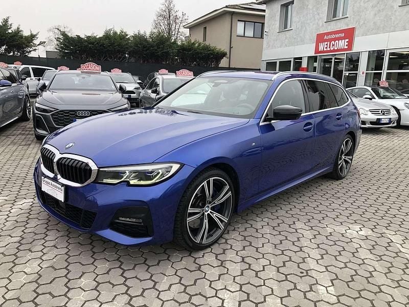 Usata BMW 320 M Sport 190 CV (139 kW) 2019 Blu/azzurro Station wagon