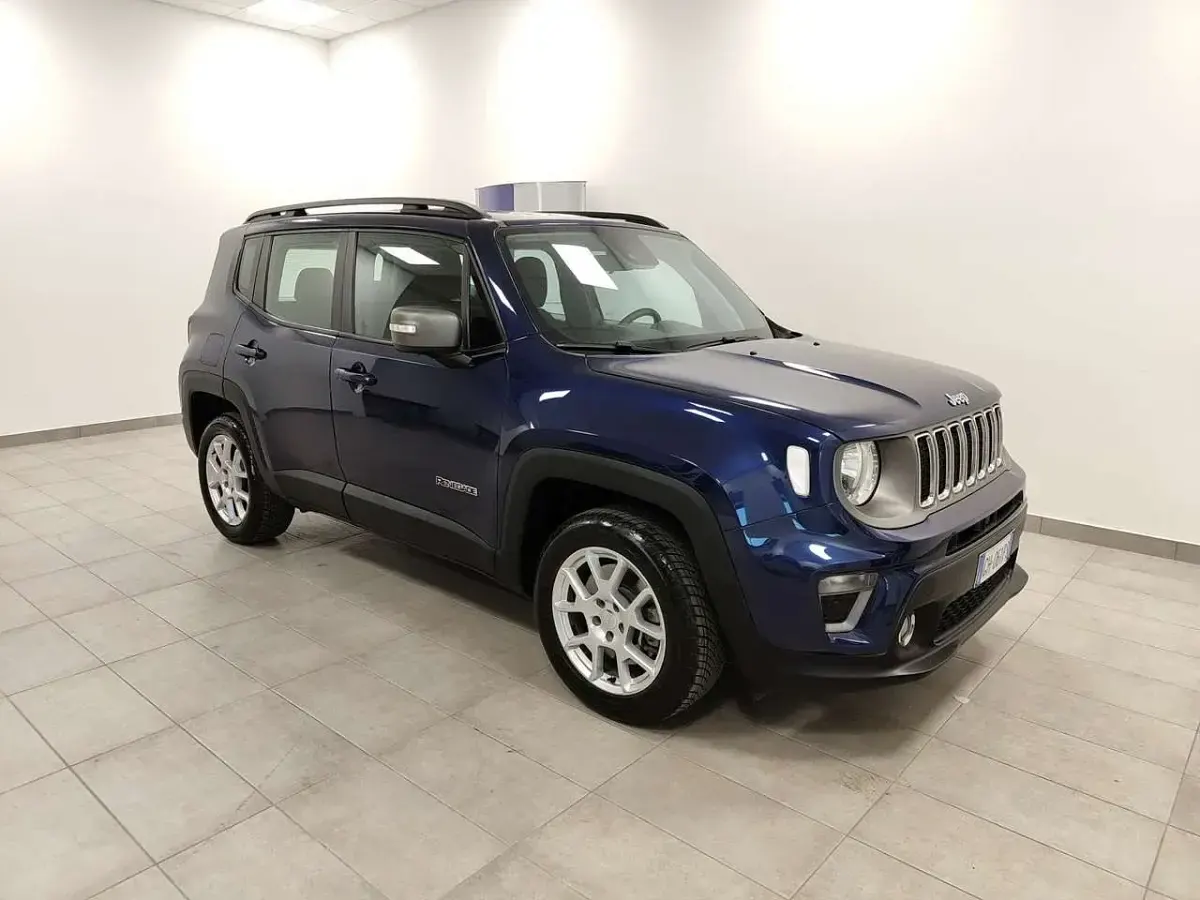 Usata Jeep Renegade Limited 131 CV (96 kW) 2021 Blu/azzurro SUV