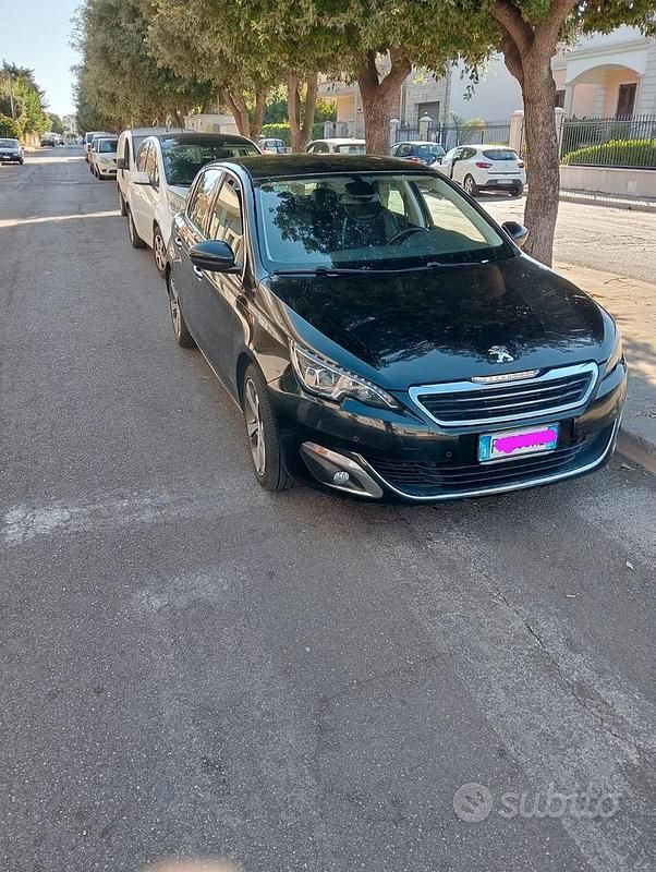 Usata Peugeot 308 Allure 2015 Nero Berlina