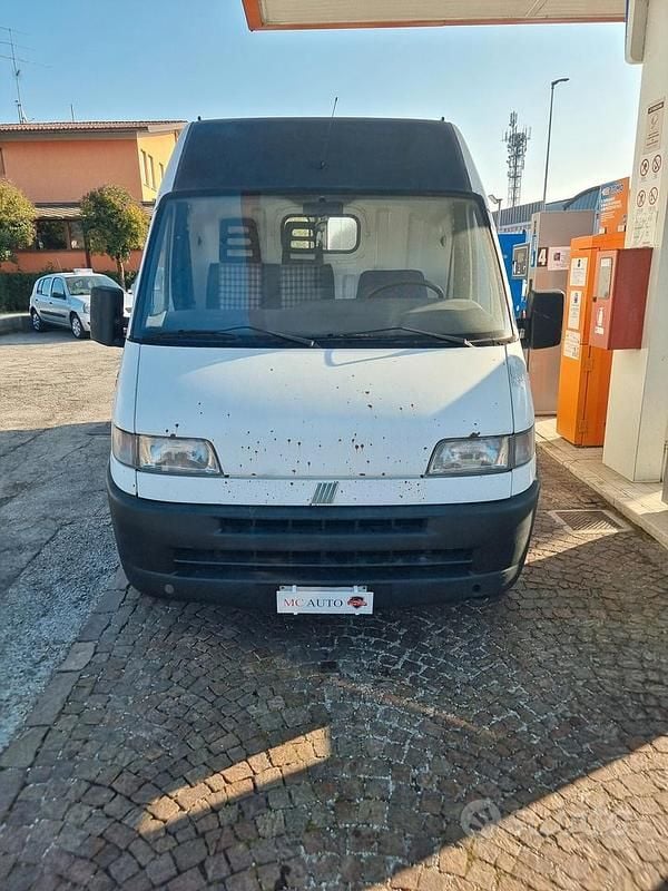 Usata Fiat Ducato 14 122 CV (89 kW) 1998 Bianco Furgone