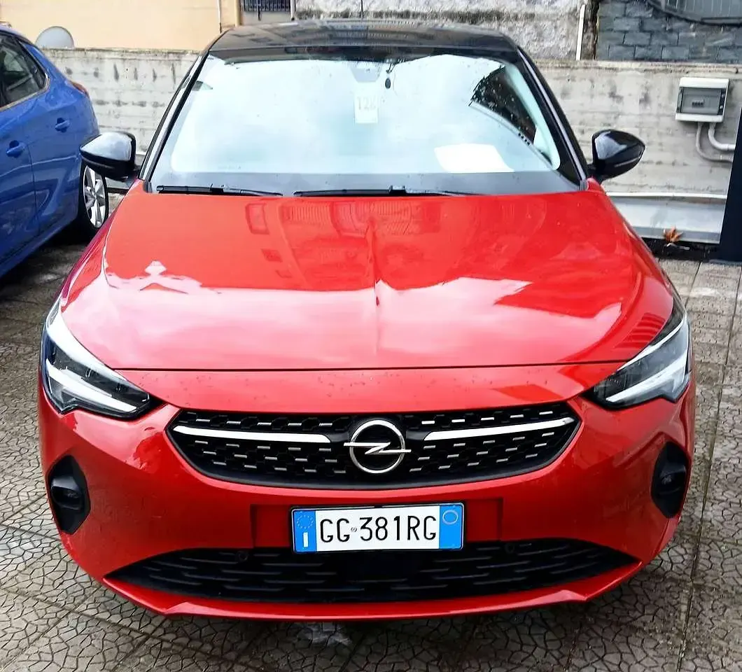 Usata Opel Corsa Elegance 56 kW (77 CV) 2021 Rosso Utilitaria