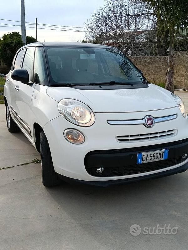 Usata Fiat 500L Lounge 84 CV (61 kW) 2014 Bianco Monovolume