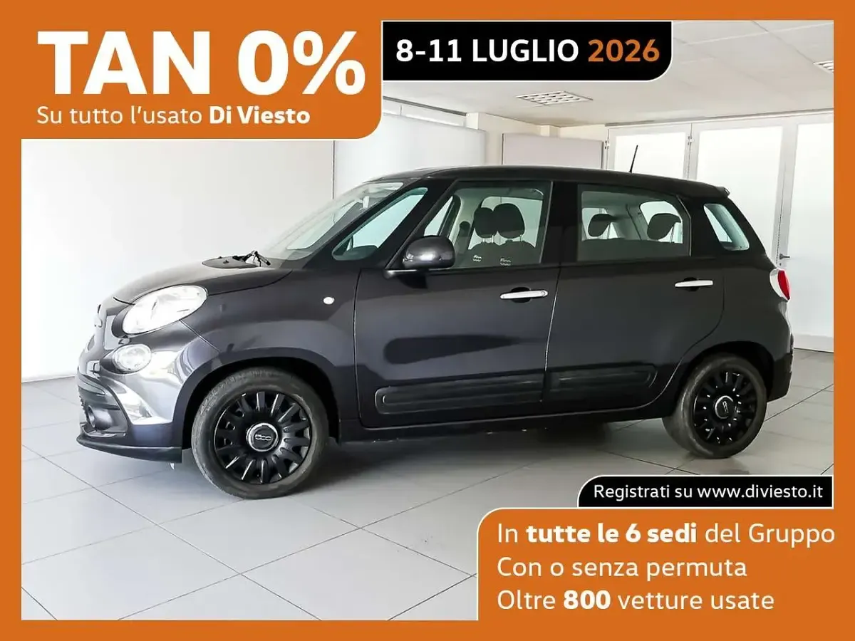Usata Fiat 500L Mirror 120 CV (88 kW) 2020 Grigio metallizzato scuro Monovolume