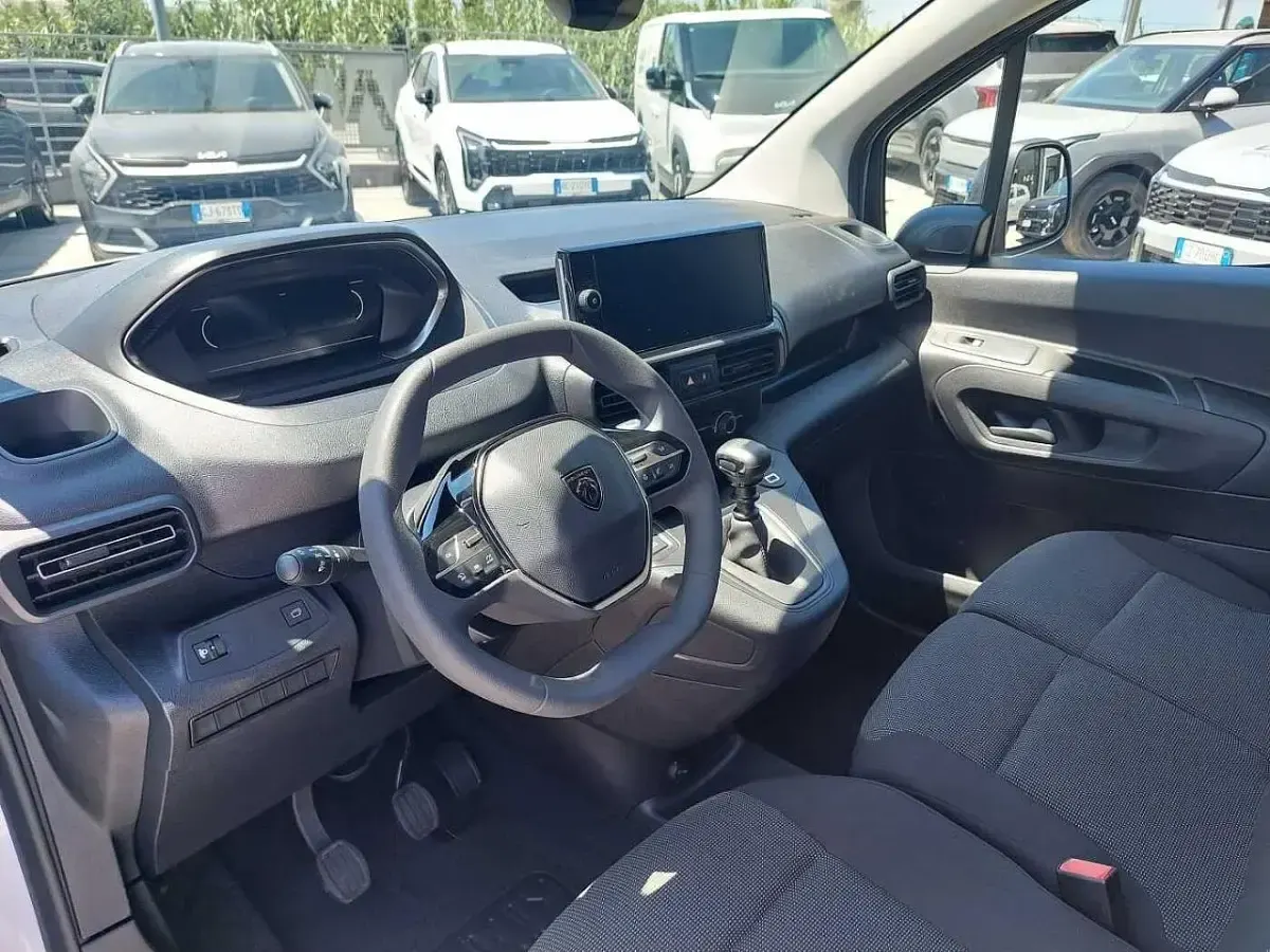 Nuova Peugeot Partner S 100 CV (73 kW) 2026 Bianco Monovolume
