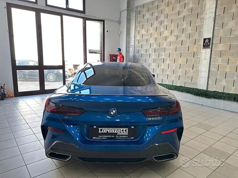 Usata BMW M850 M Performance 530 CV (389 kW) 2019 Blu Coupé