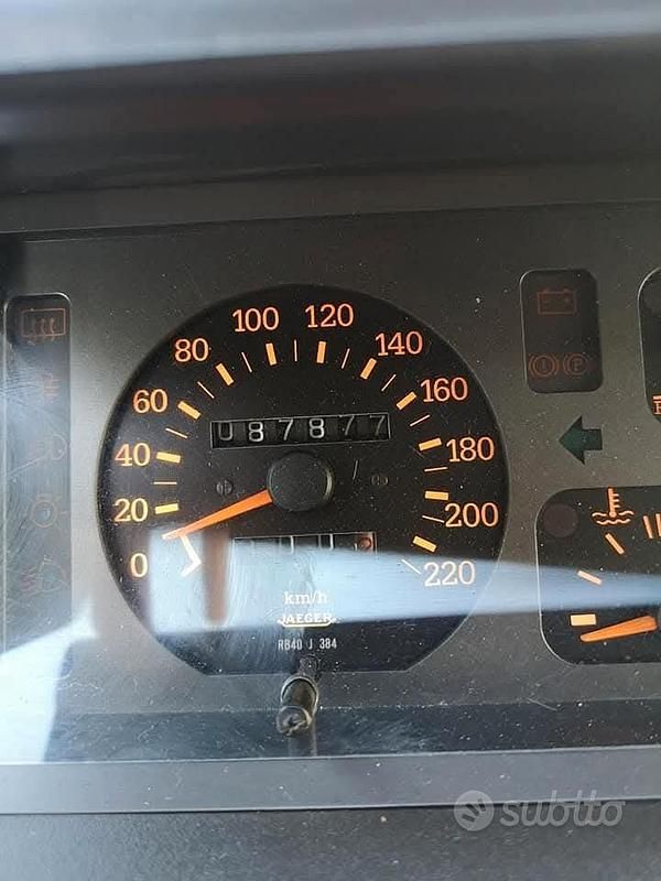 Usata Renault Super 5 GT 1991 Nero Utilitaria