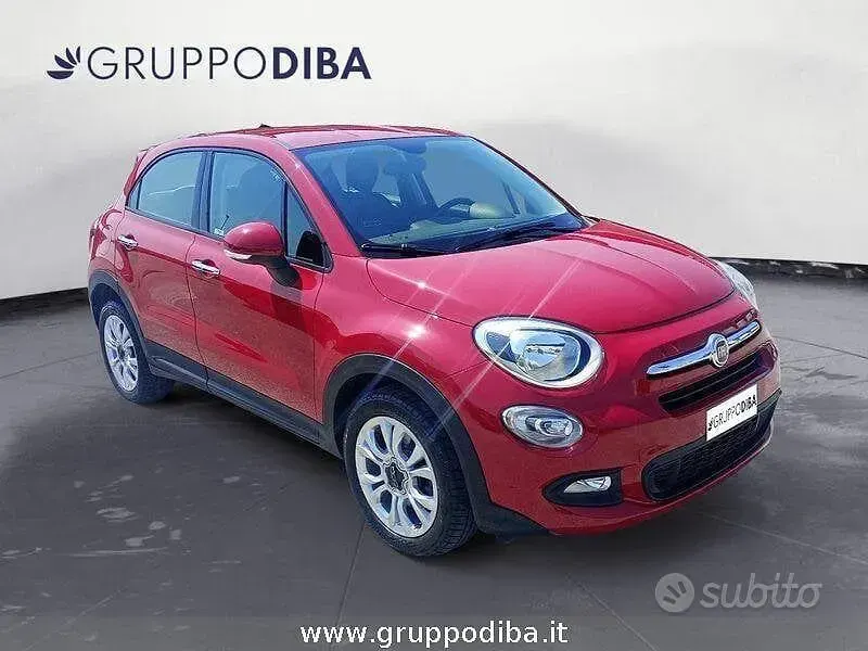 Usata Fiat 500X Pop Star 95 CV (69 kW) 2017 Rosso SUV